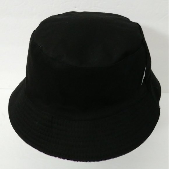 Eight Laser PU Metallic Bucket Hat Trendy Y2K - Picture 5 of 11
